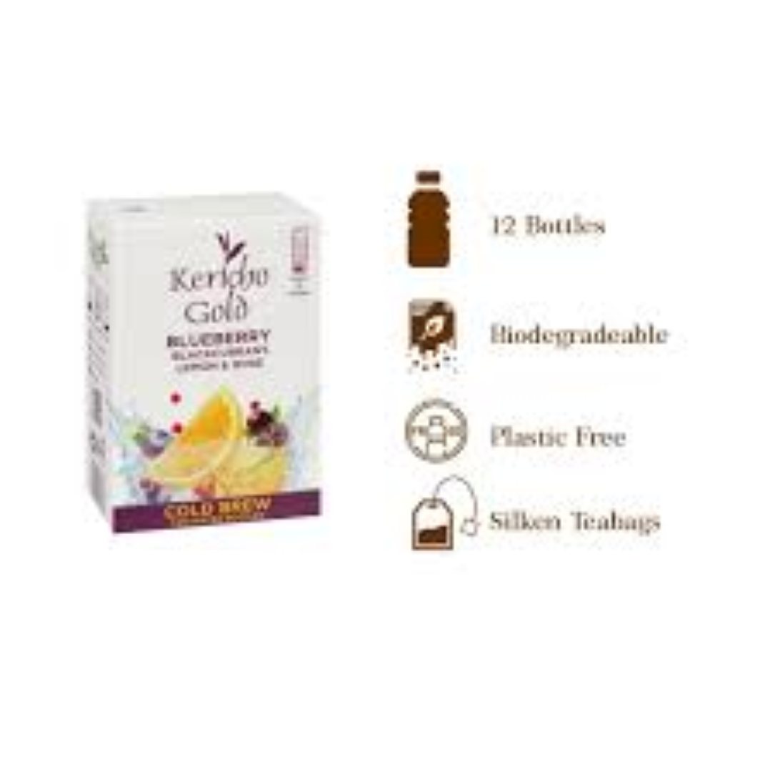 KERICHO GOLD BLUEBERRY,B/CURRANT,LEMON N ROSE 